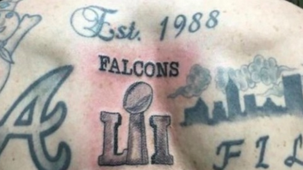 Atlanta Falcons Fingernail Tattoos  4 Pack