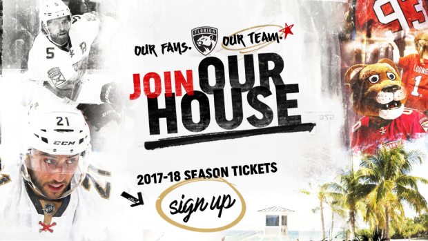 Florida Panthers - Season Tickets for our 25th Anniversary Season