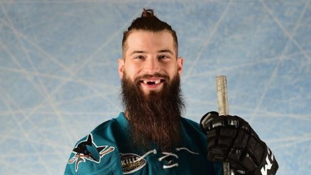 Hockey Players with Tattoos — Brent Burns Harry Potter thigh