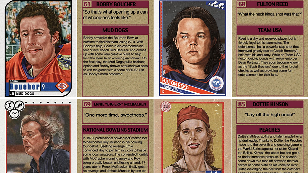 Sports Character Trading Cards