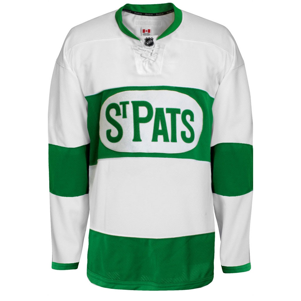 Leafs Go Green, Unveil St Pats Throwback Uniform – SportsLogos.Net News