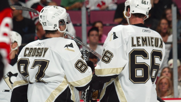 Sidney Crosby, Mario Lemieux 