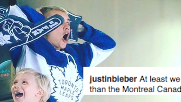 Justin Bieber roasts his own Montreal fans over Habs