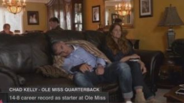 Chad Kelly was asleep when he heard his name on draft day.