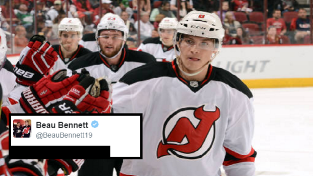 new jersey devils beau bennett