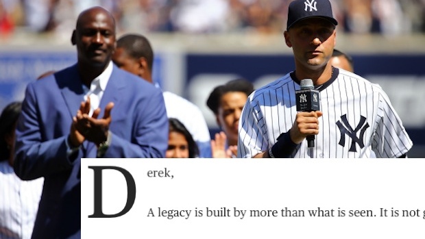 Michael Jordan appreciates way Derek Jeter handled pressure playing for  Yankees – New York Daily News