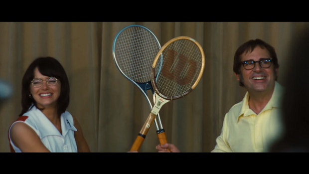 Watch Emma Stone and Steve Carell in the 'Battle Of The Sexes' trailer