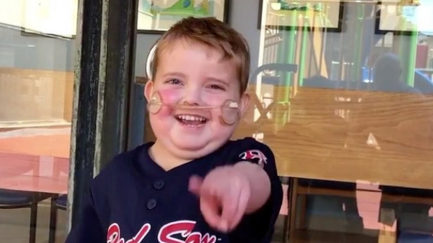 Red Sox invite young fan recovering from 3 heart surgeries to