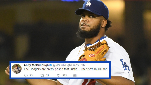 Kenley Jansen was fired up to face former Dodgers teammates
