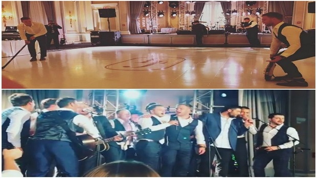 Jordan Eberle gets the Oilers' band back together at his wedding