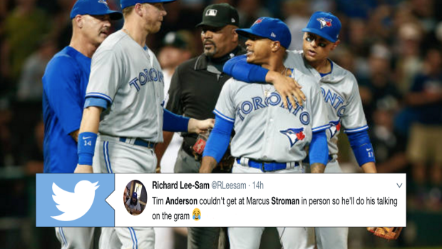 Michael Chisholm Instagram Tim Anderson Continues Feud With Stroman With Comment On Picture Mlb Posted On Instagram Article Bardown