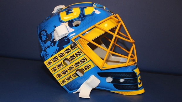 St. Louis Blues goaltender Jake Allen letting fans choose his mask
