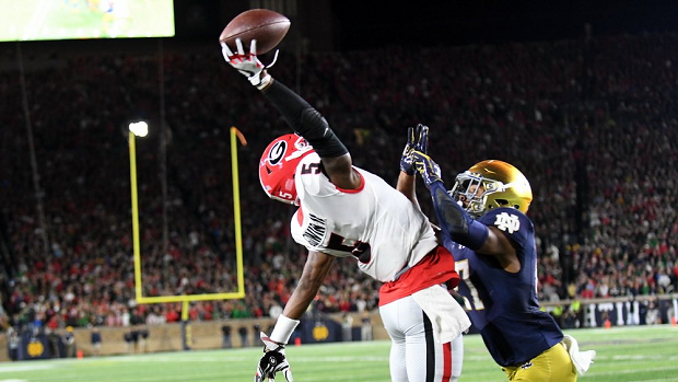 Georgia receiver Terry Godwin has his A.J. Green moment