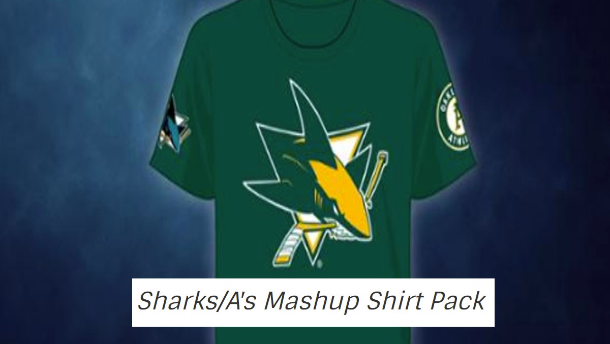 sharks warriors jersey mashup
