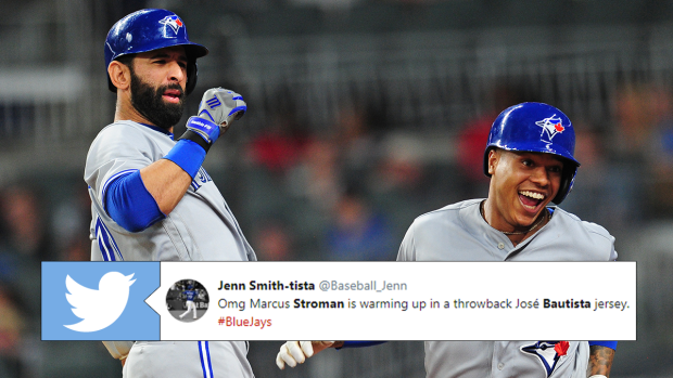 Blue Jays' Jose Bautista trades for fan's Messi jersey - Sports