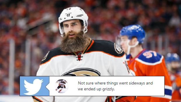 The Ducks Shared The Evolution Of Patrick Eaves' Beard Since His Rookie 