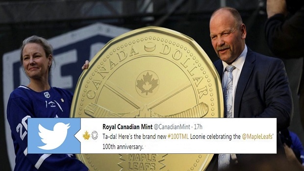 A look at the new Toronto Maple Leafs 100th anniversary loonies - Article -  Bardown