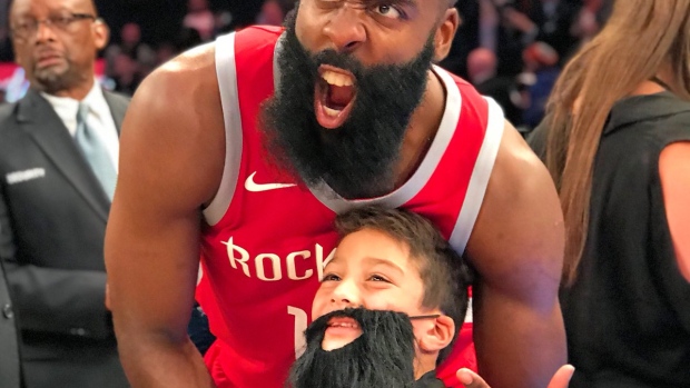 Look] Yuck or Yum? James Harden's Beard Just Took on an Edible Life of Its  Own, News