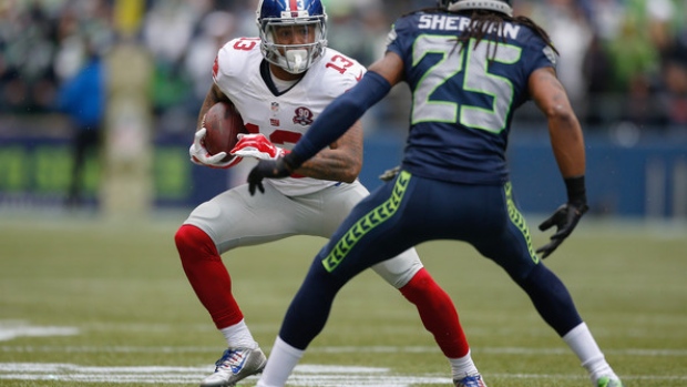 Odell Beckham featured in Richard Sherman's insane jersey collection