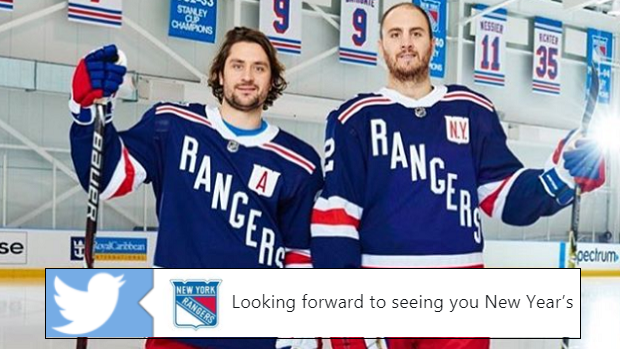 New York Rangers Unveil Uniform for 2018 Winter Classic