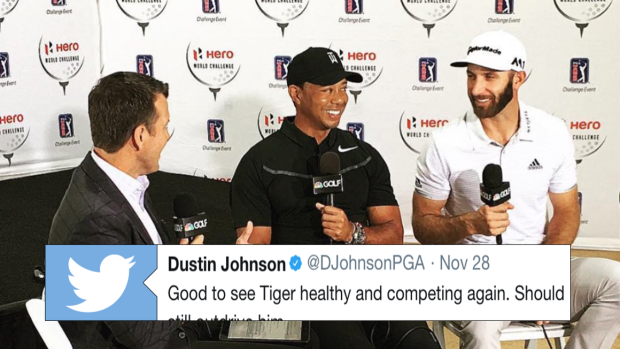 Dustin Johnson/Twitter