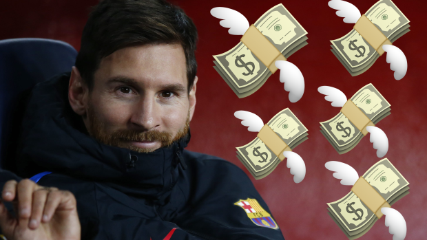 Messi is making an absolutely astonishing amount of money in his new ...