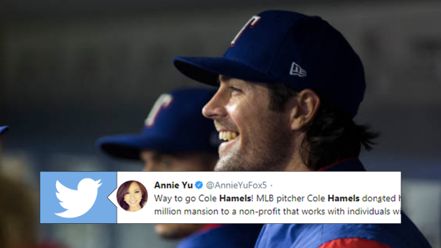 Cole Hamels Donates $10 Million Mansion to Charity