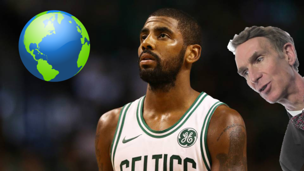 kyrie irving earth flat