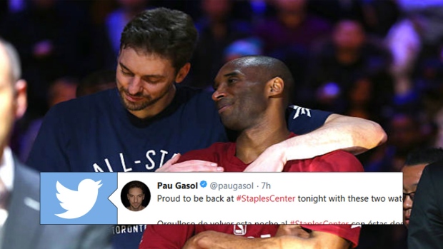 Kobe Bryant and Pau Gasol