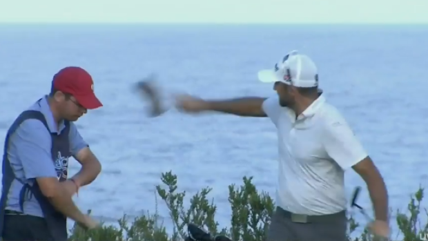 Web.com golfer throws putter cover at his caddie's face over $12,000 ...