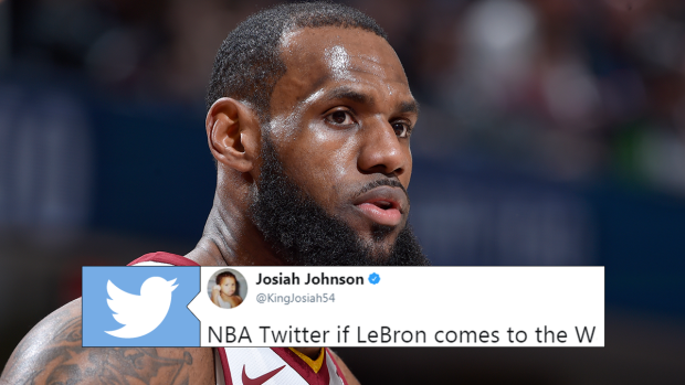 An Unbelievable Report About LeBron's Free Agency Sent Fans Into A ...