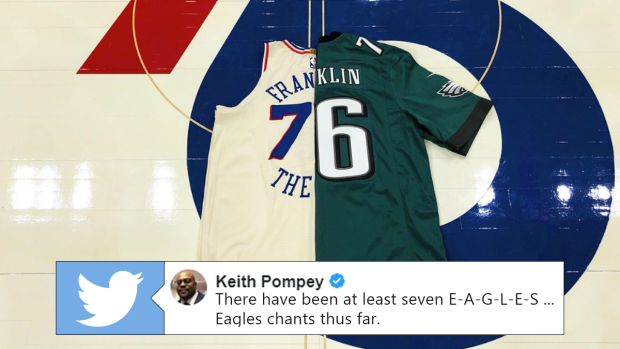 76ers, Eagles Jerseys