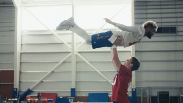 Odell Beckham, Eli Manning