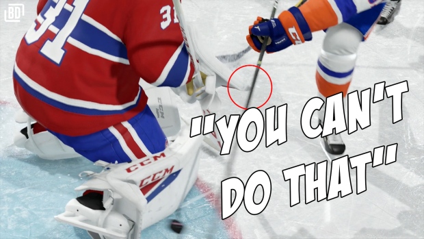 This Video Uses Nhl 18 To Explain What Goalie Interference Actually Is Thumb League Article 