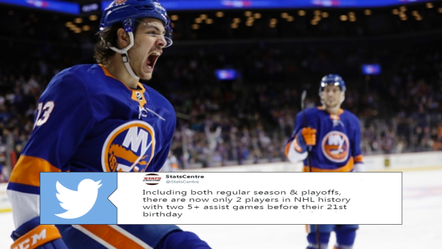 Islanders: NHL player has high praise for Mathew Barzal